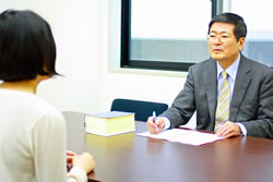 面談